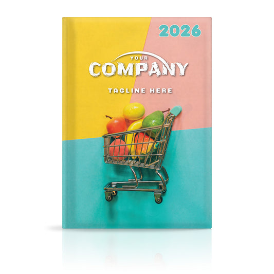 A4 Full Colour Hardback or Padded Custom Diary
