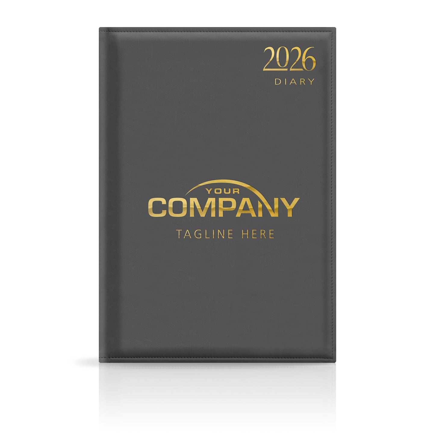 A4 Monaco Deluxe 'Stitched Edge' Padded Custom Diary