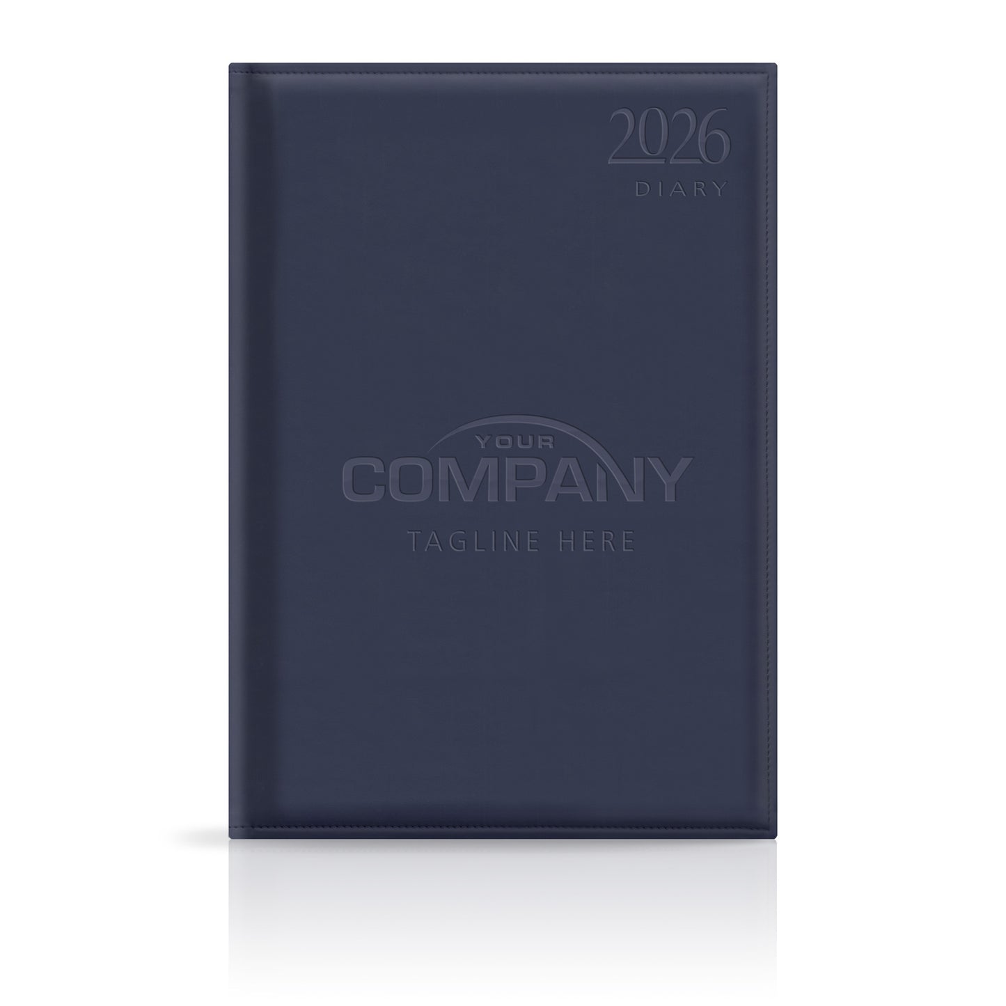 A4 Monaco Deluxe 'Stitched Edge' Padded Custom Diary