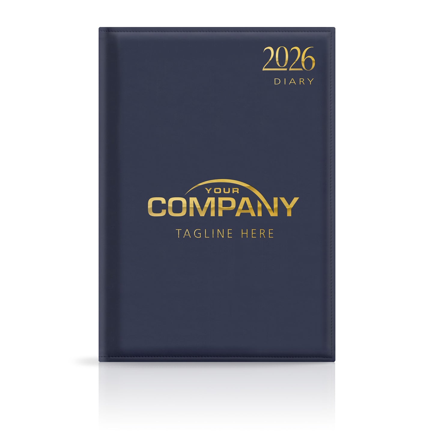 A4 Monaco Deluxe 'Stitched Edge' Padded Custom Diary