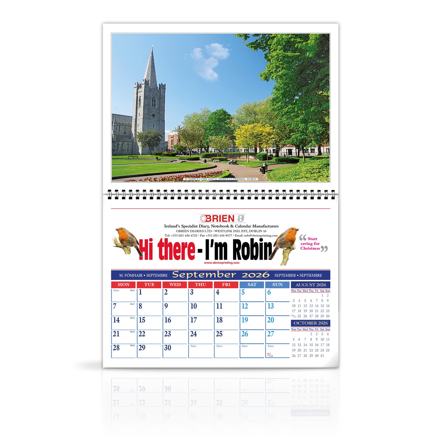 Moods of Ireland - LoPost Edition Wirebound Custom Calendar