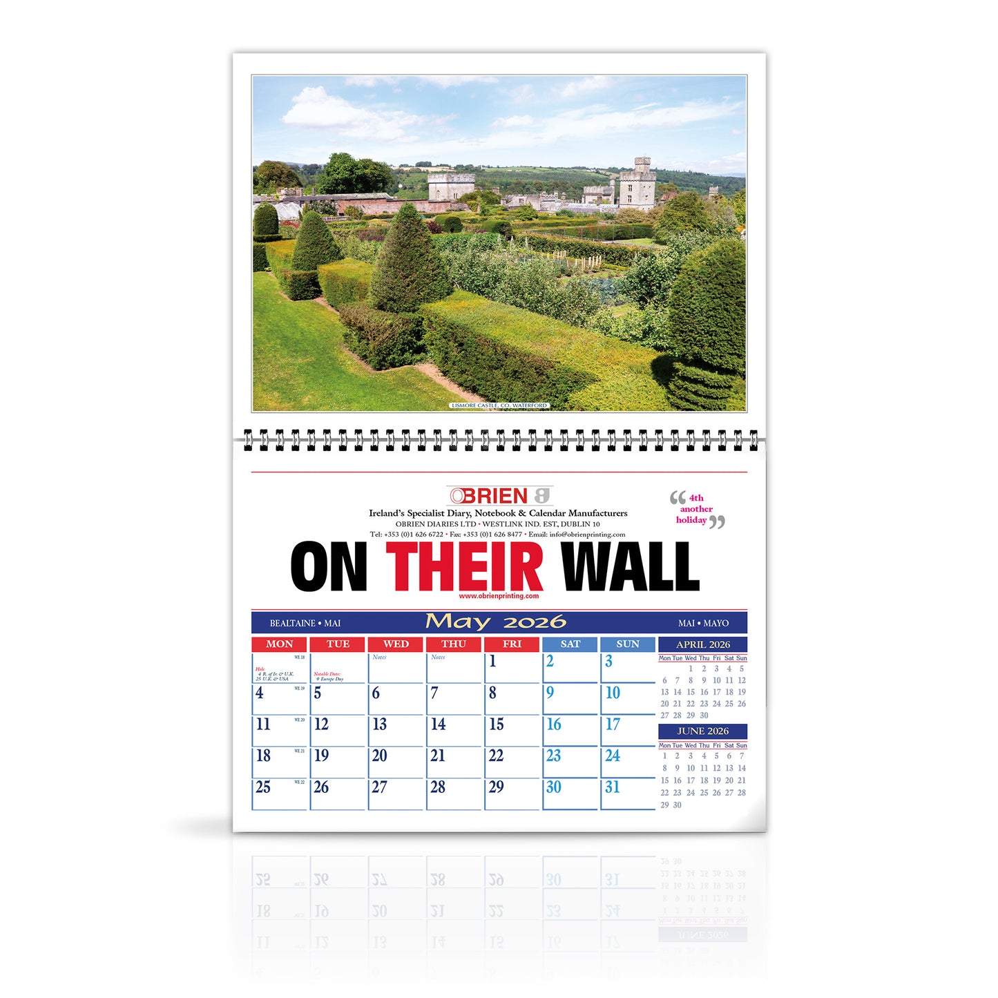 Moods of Ireland - LoPost Edition Wirebound Custom Calendar