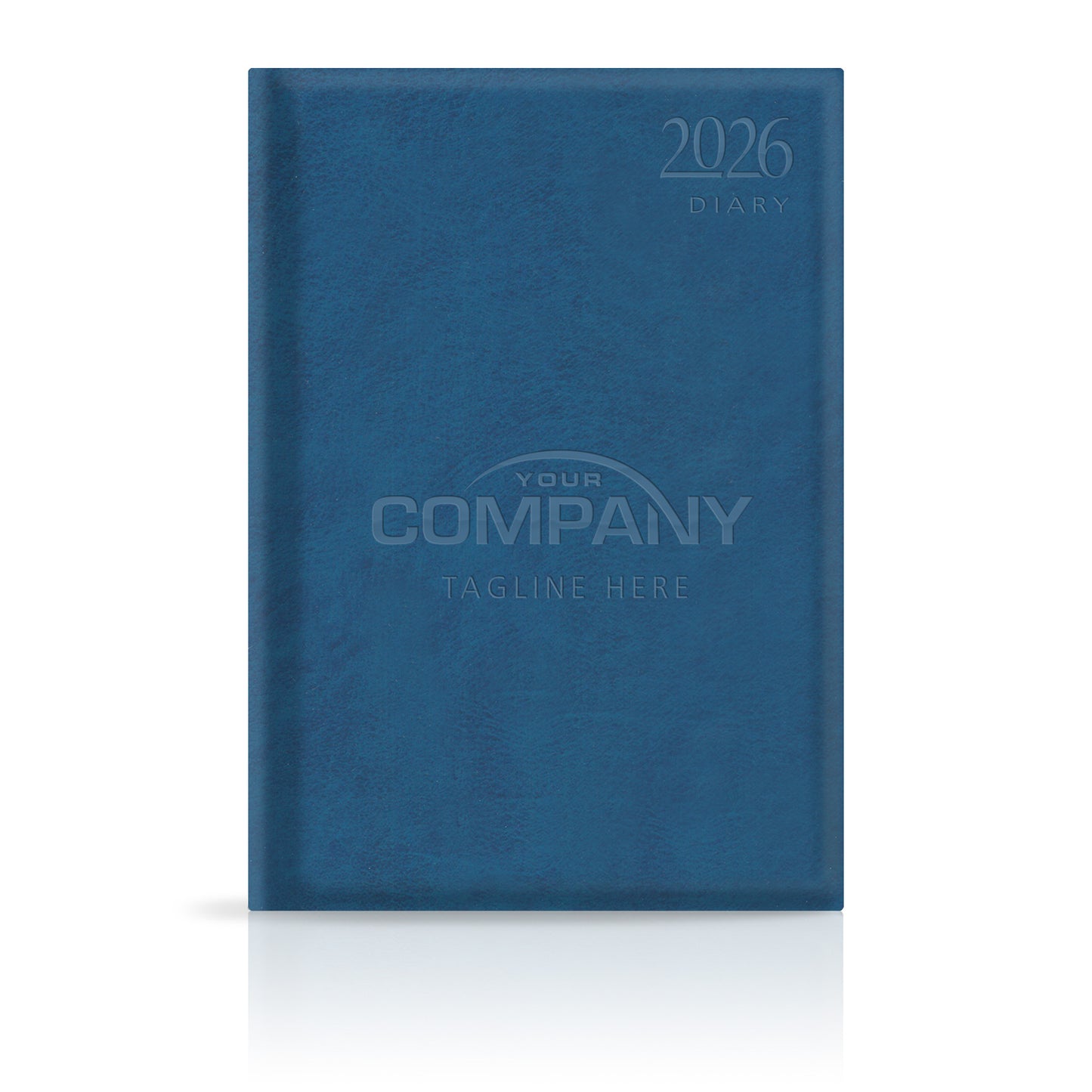 A4 Tuscany Superior 'Soft Touch' Padded Custom Diary