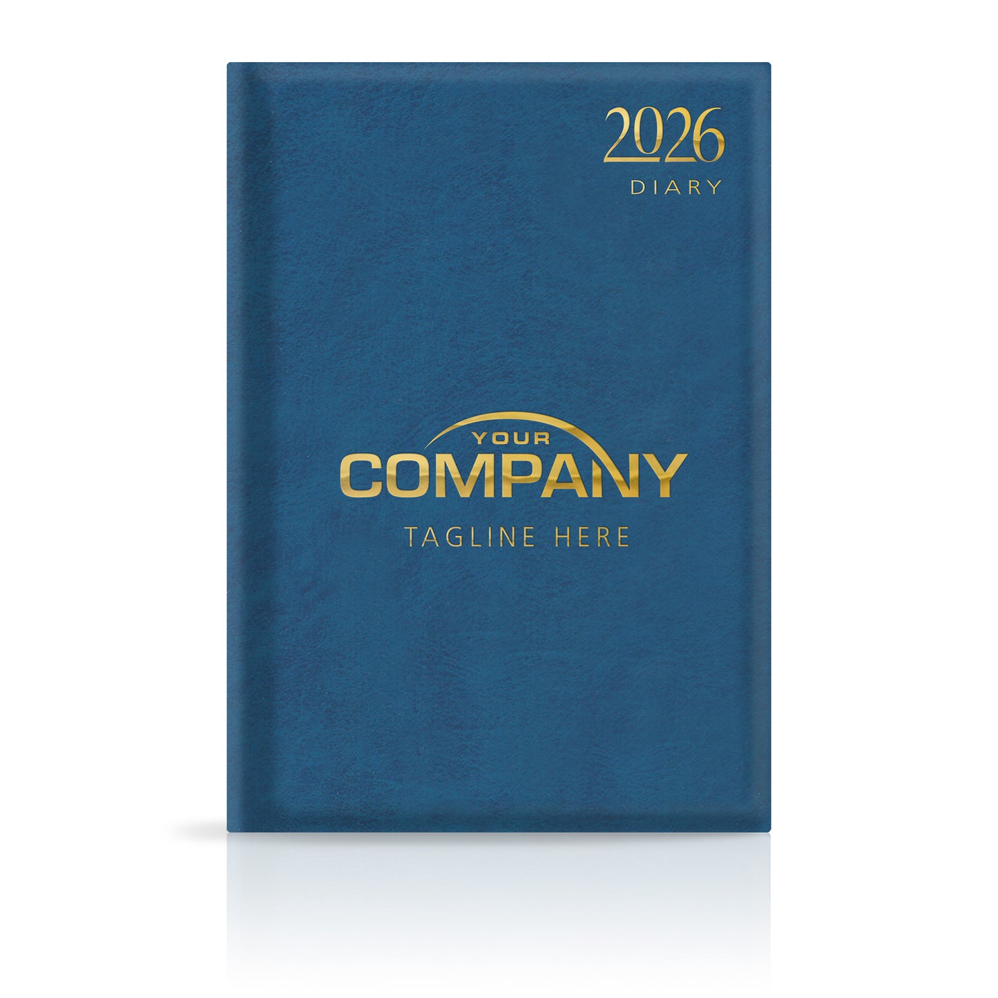 A4 Tuscany Superior 'Soft Touch' Padded Custom Diary