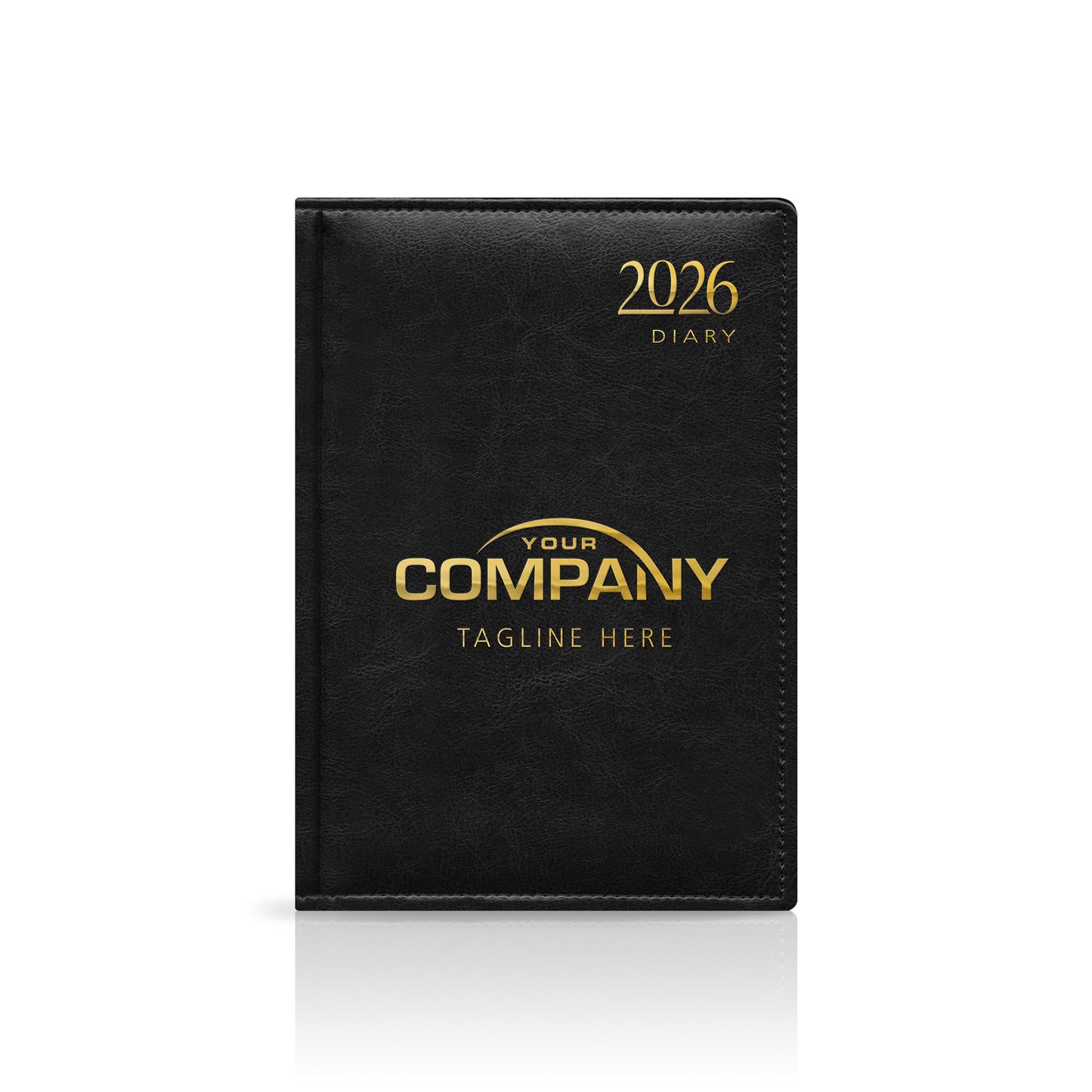 A5 Belesse Deluxe 'Stitched Edge Soft Feel' Padded Custom Diary