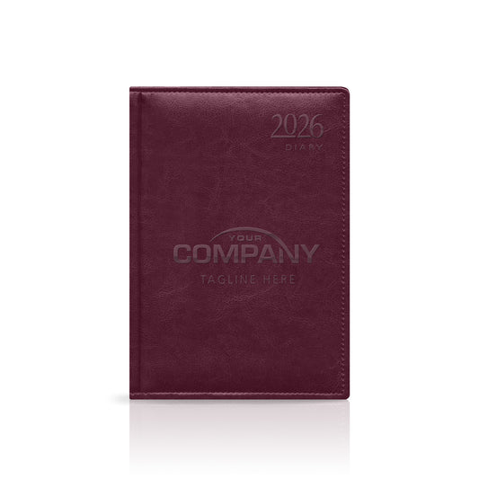 A5 Belesse Deluxe 'Stitched Edge Soft Feel' Padded Custom Diary