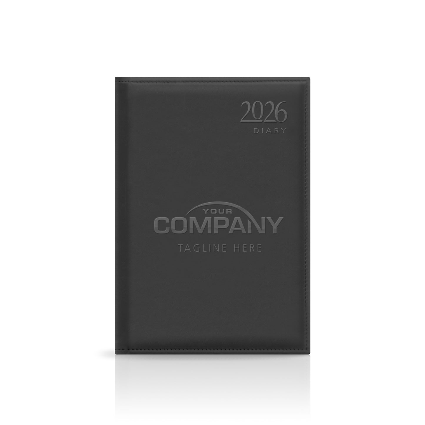 A5 Monaco Deluxe 'Stitched Edge' Padded Custom Diary