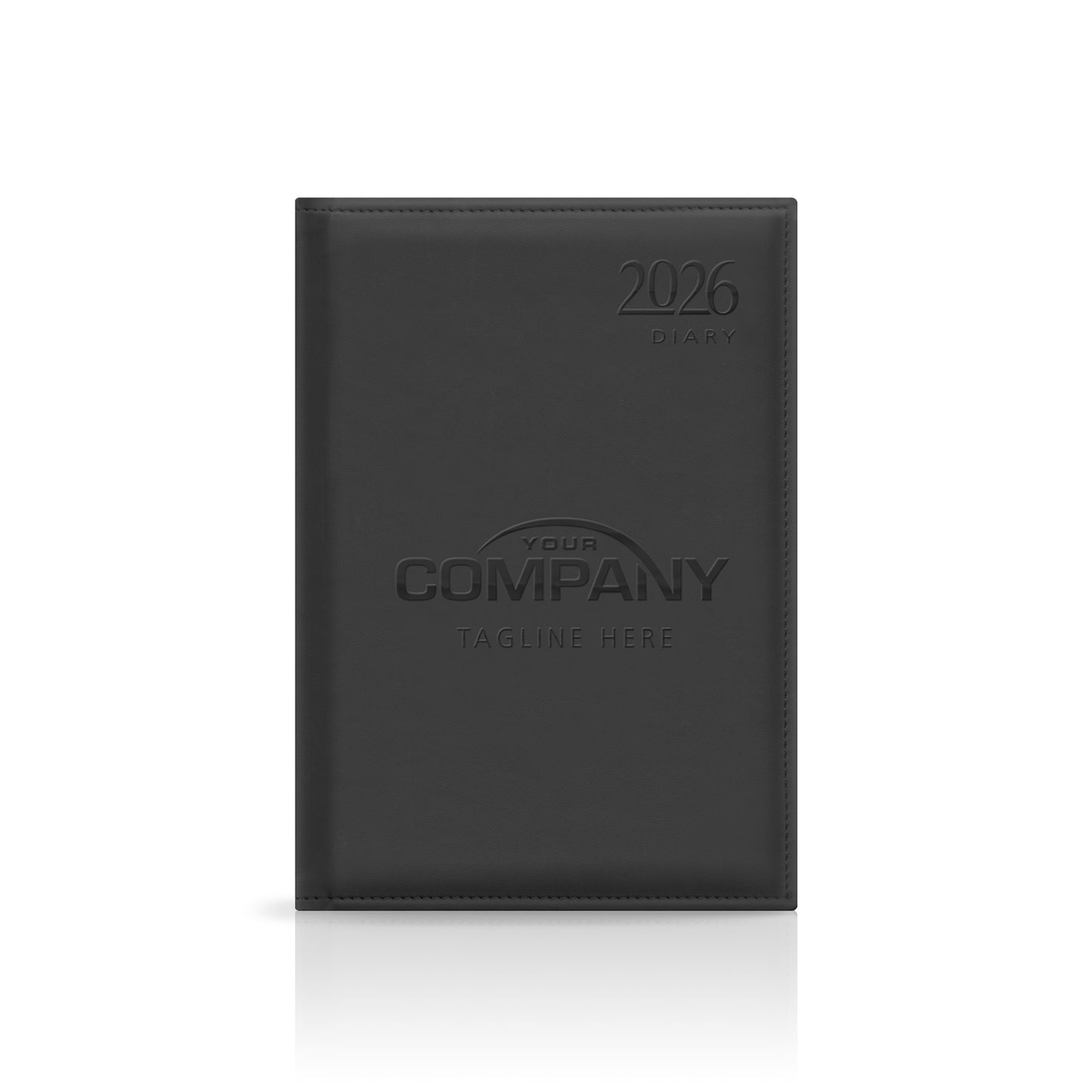 A5 Monaco Deluxe 'Stitched Edge' Padded Custom Diary