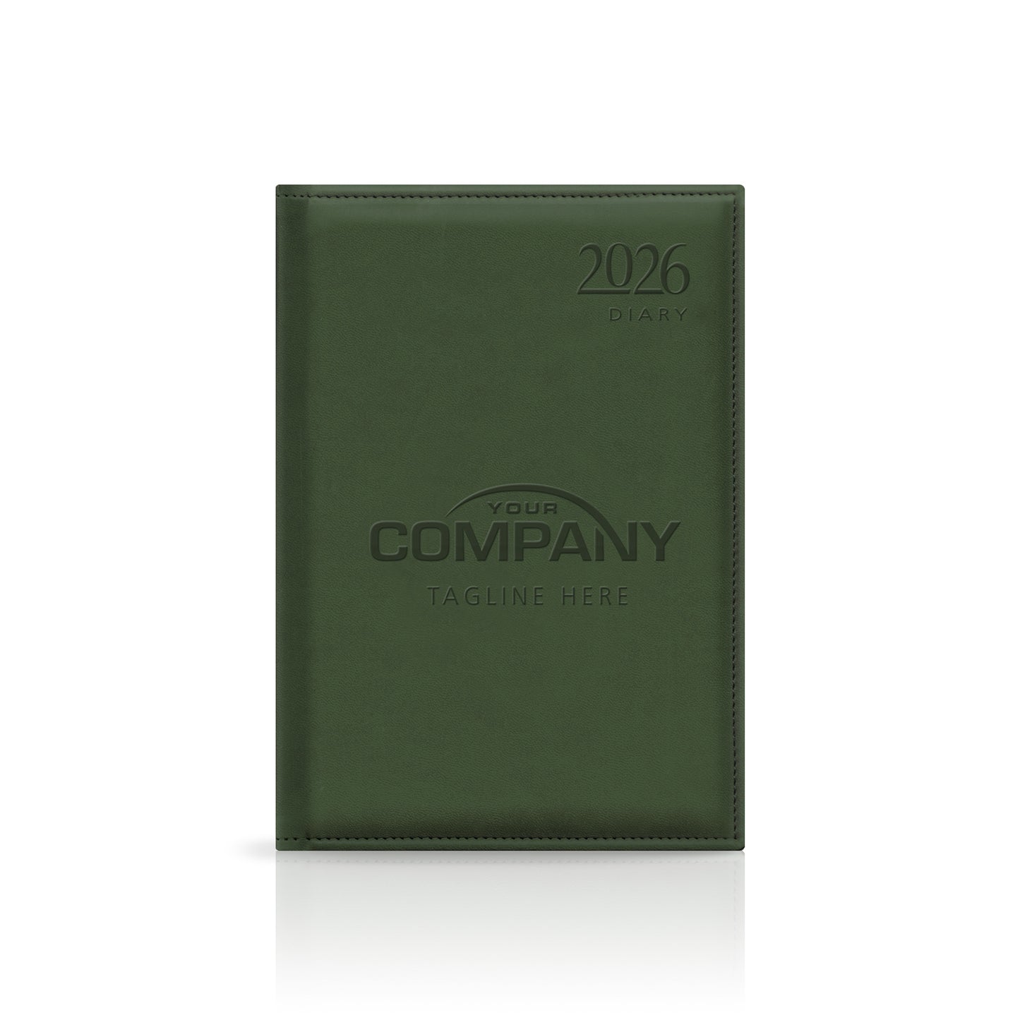 A5 Monaco Deluxe 'Stitched Edge' Padded Custom Diary