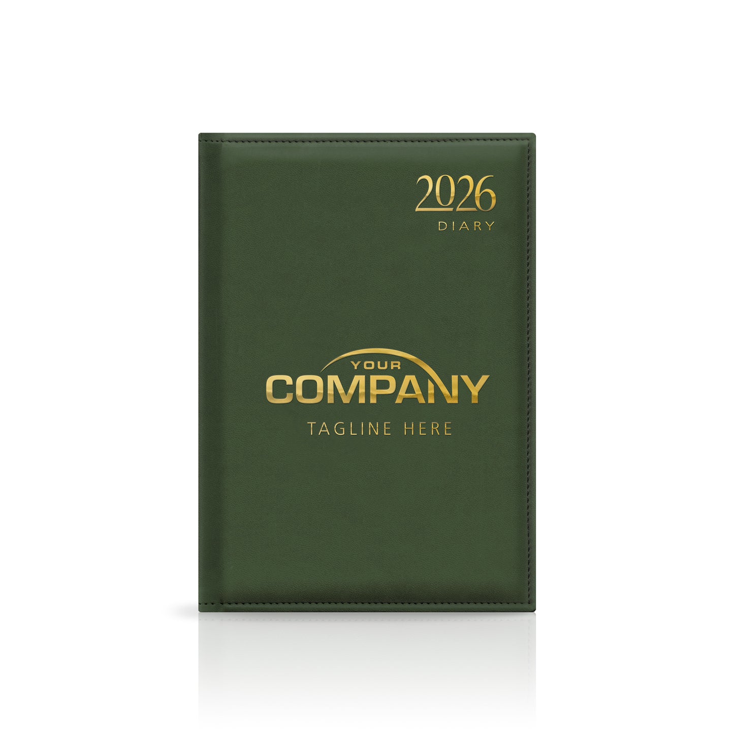 A5 Monaco Deluxe 'Stitched Edge' Padded Custom Diary