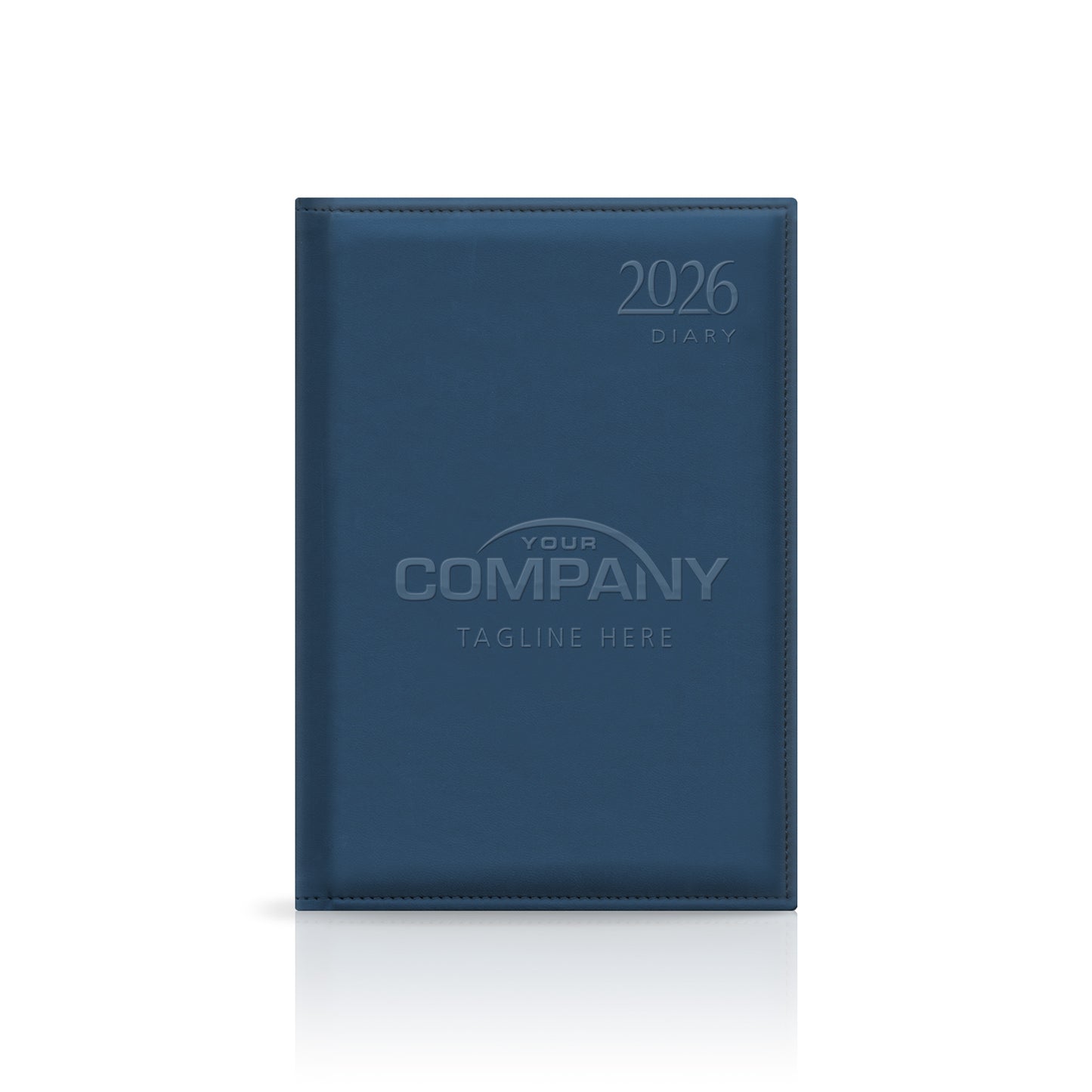 A5 Monaco Deluxe 'Stitched Edge' Padded Custom Diary
