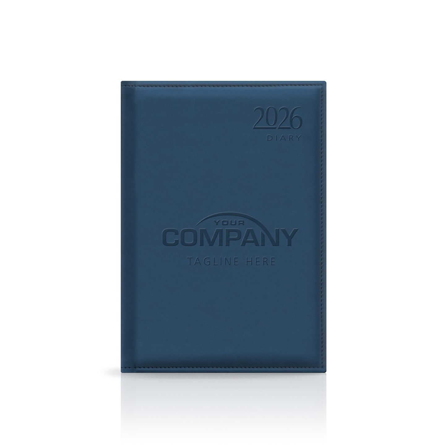 A5 Monaco Deluxe 'Stitched Edge' Padded Custom Diary