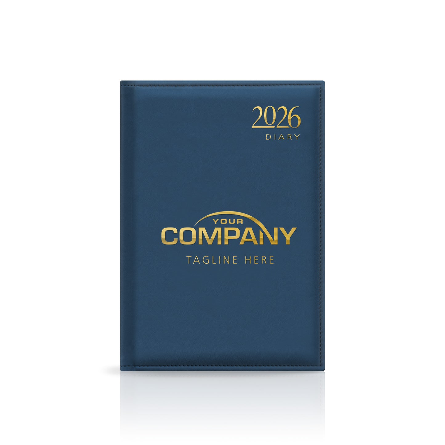 A5 Monaco Deluxe 'Stitched Edge' Padded Custom Diary