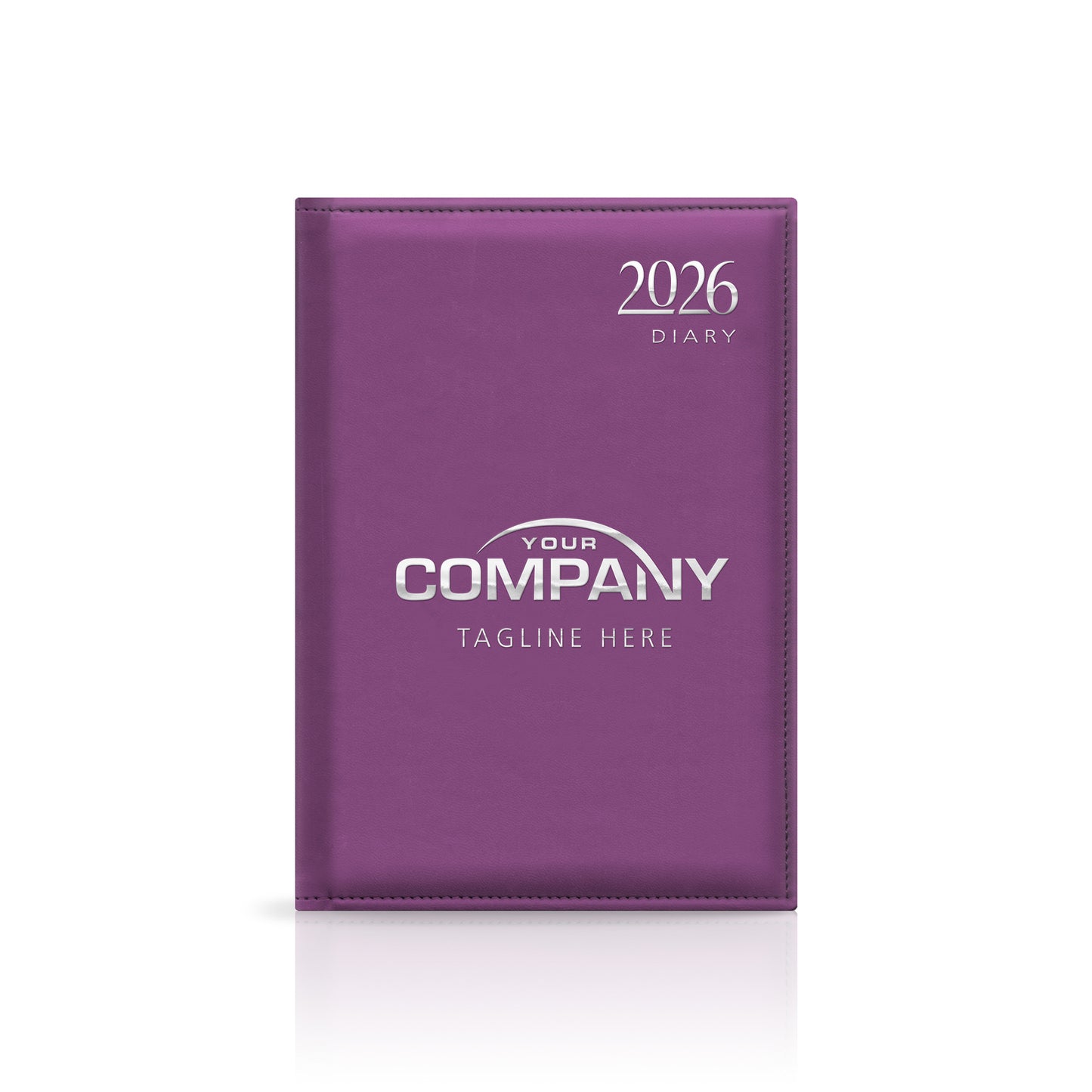 A5 Monaco Deluxe 'Stitched Edge' Padded Custom Diary
