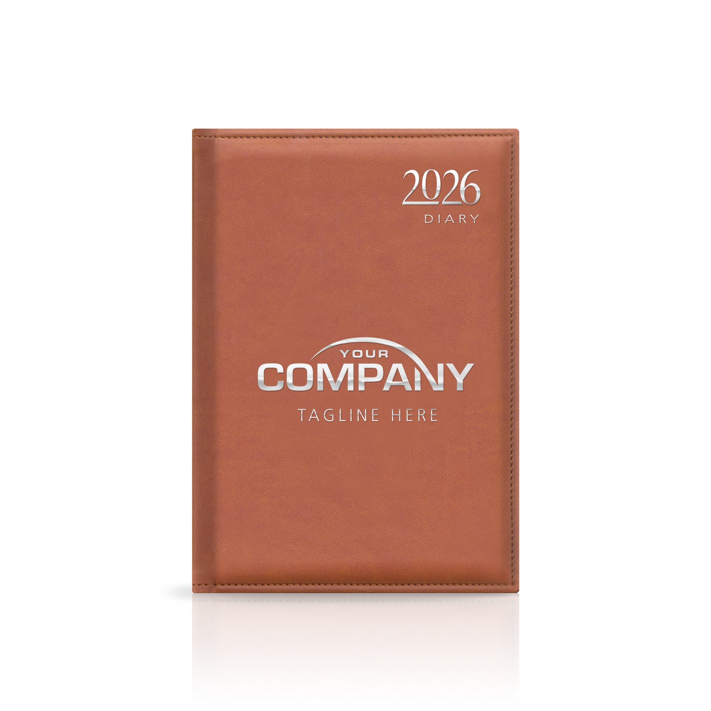 A5 Monaco Deluxe 'Stitched Edge' Padded Custom Diary