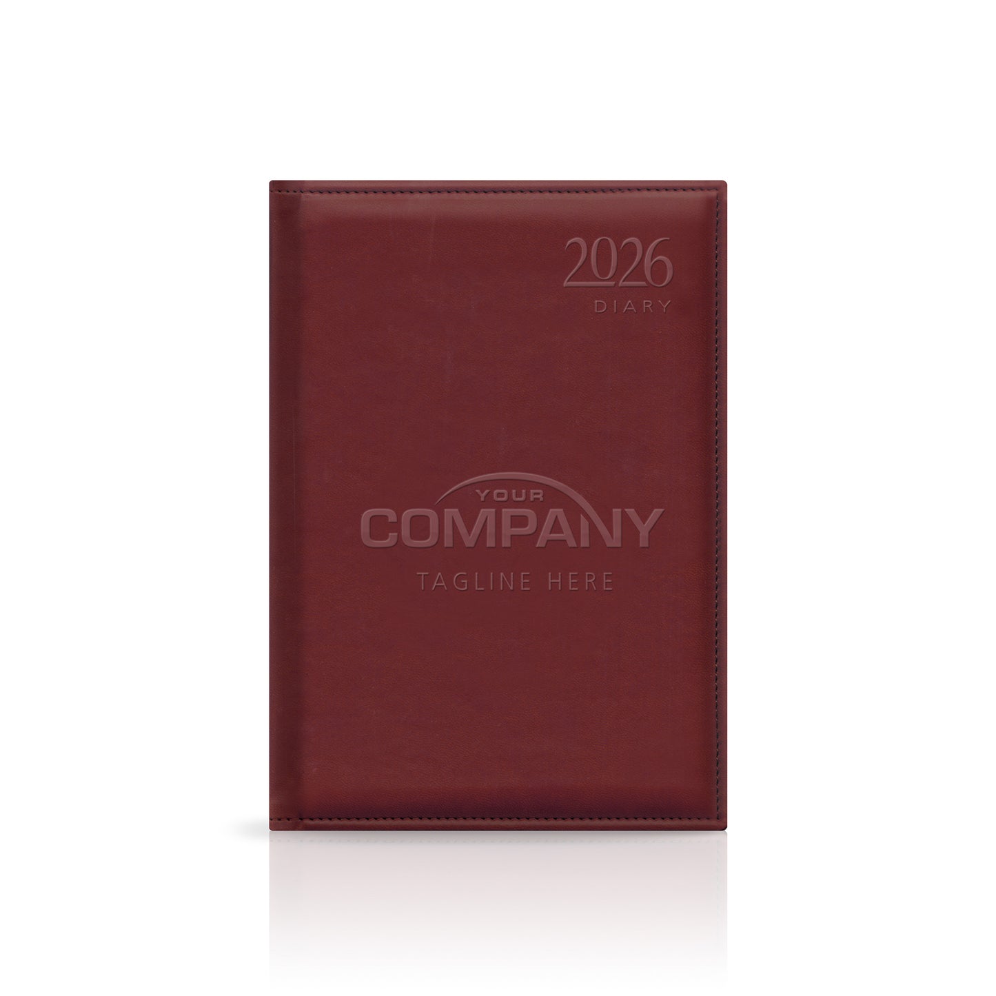 A5 Monaco Deluxe 'Stitched Edge' Padded Custom Diary