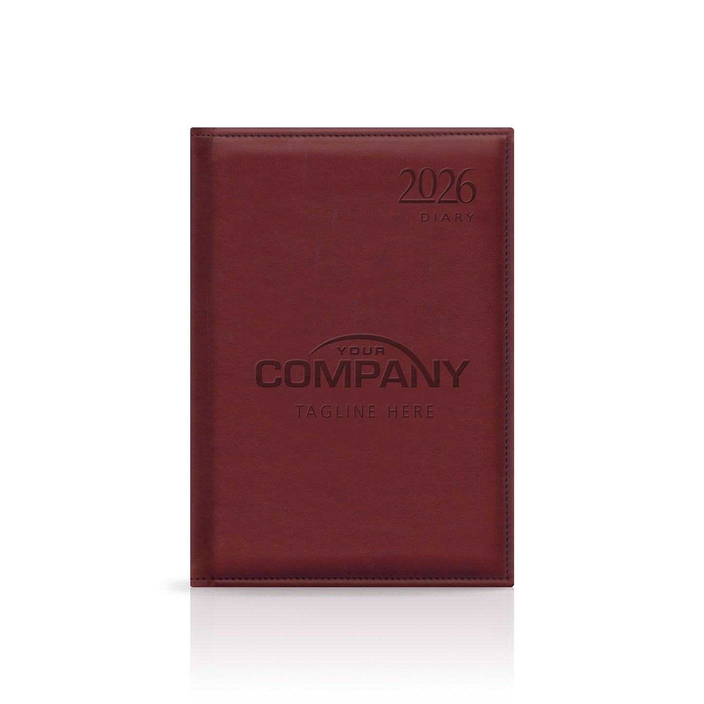A5 Monaco Deluxe 'Stitched Edge' Padded Custom Diary
