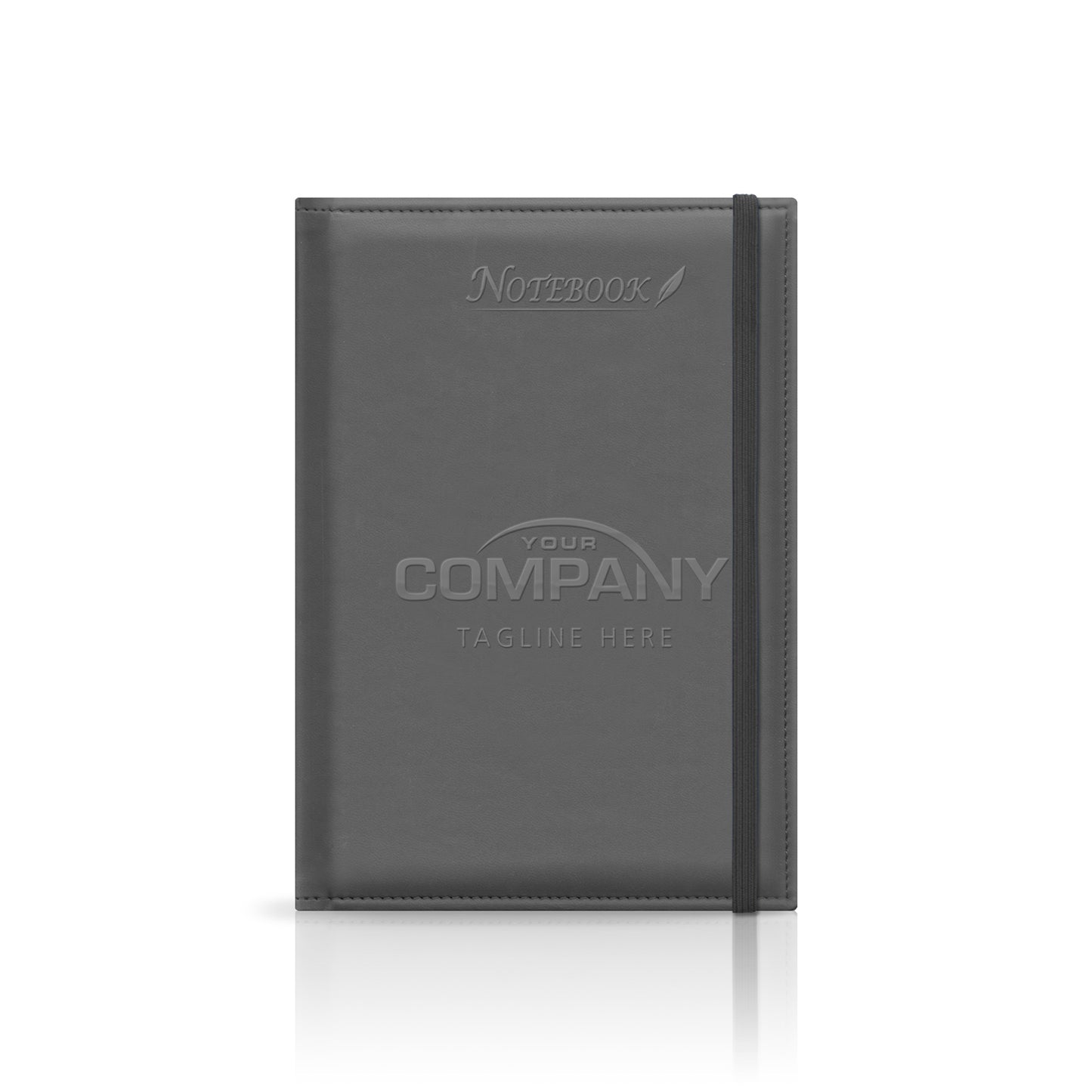 A5 Monaco Deluxe 'Stitched Edge' Padded Custom Notebook