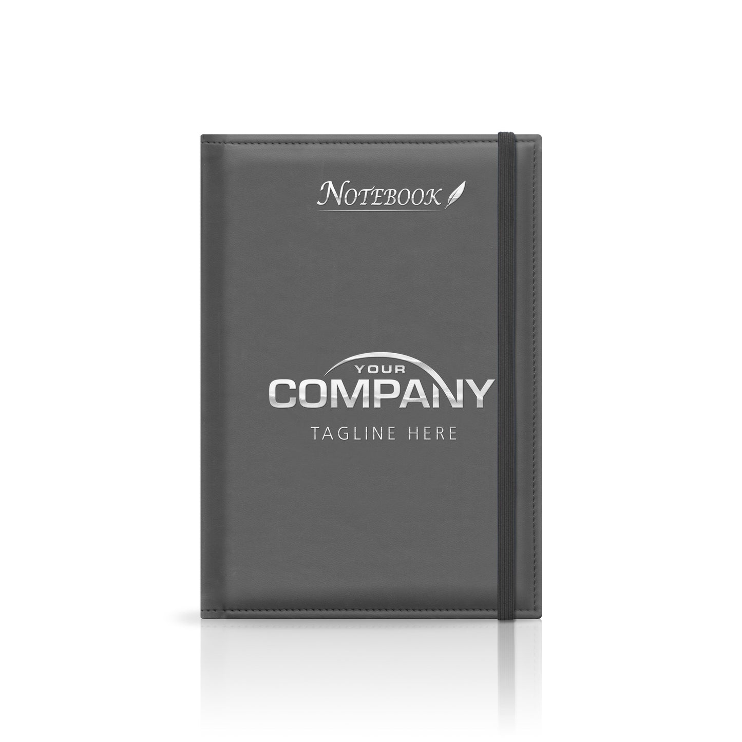 A5 Monaco Deluxe 'Stitched Edge' Padded Custom Notebook