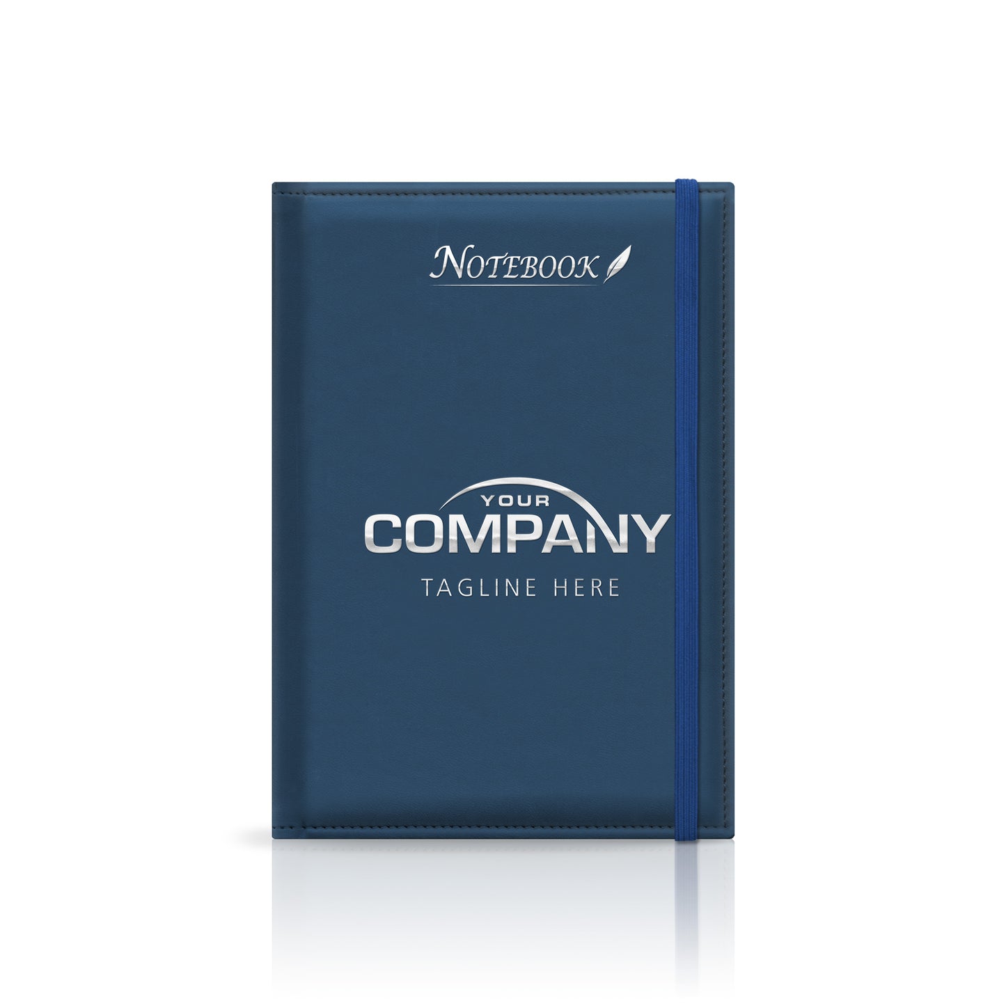 A5 Monaco Deluxe 'Stitched Edge' Padded Custom Notebook