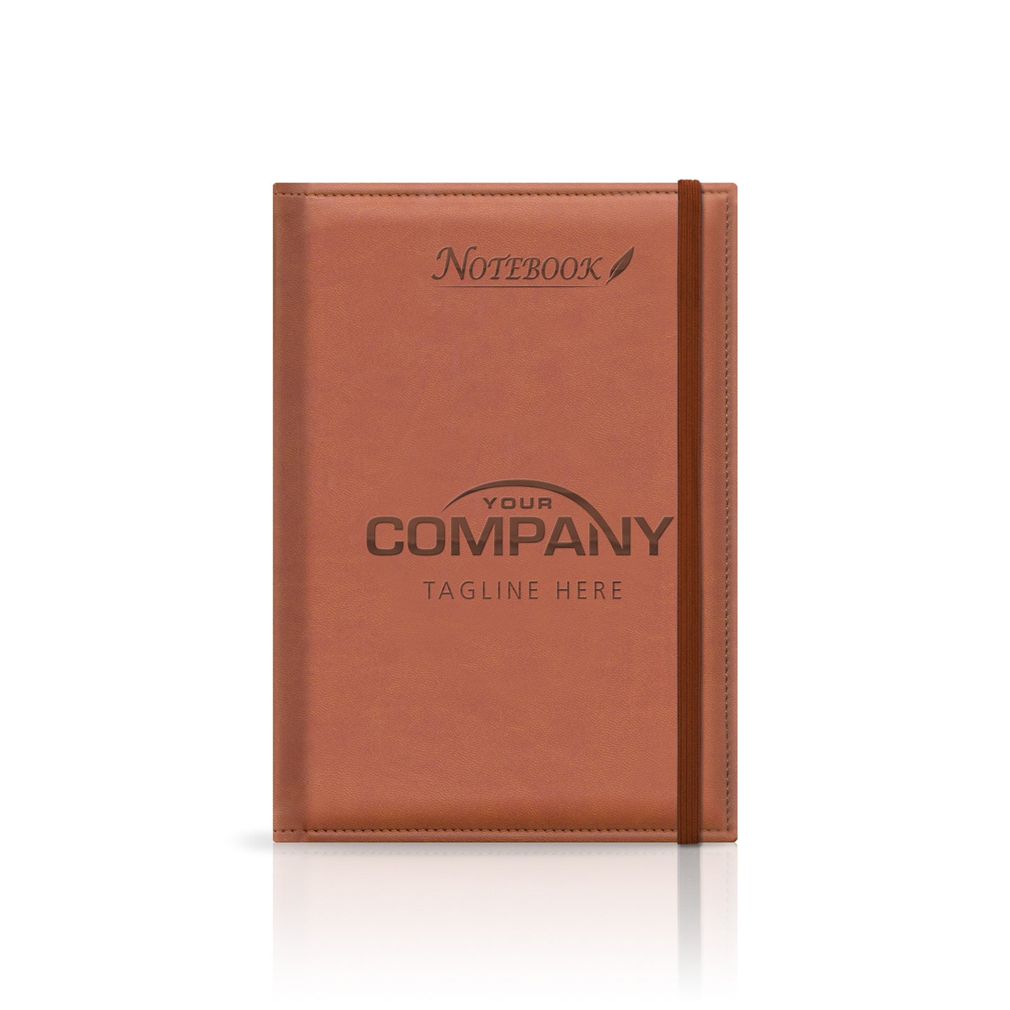 A5 Monaco Deluxe 'Stitched Edge' Padded Custom Notebook