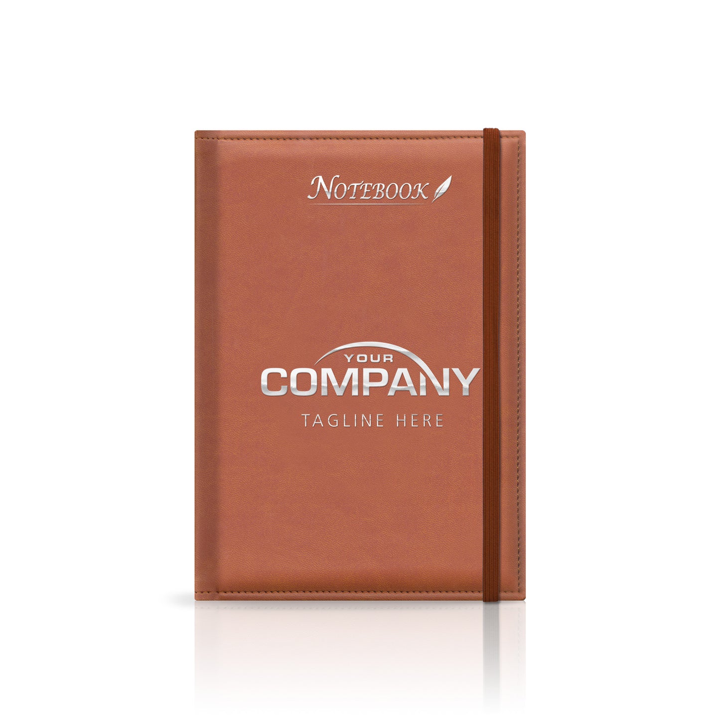 A5 Monaco Deluxe 'Stitched Edge' Padded Custom Notebook