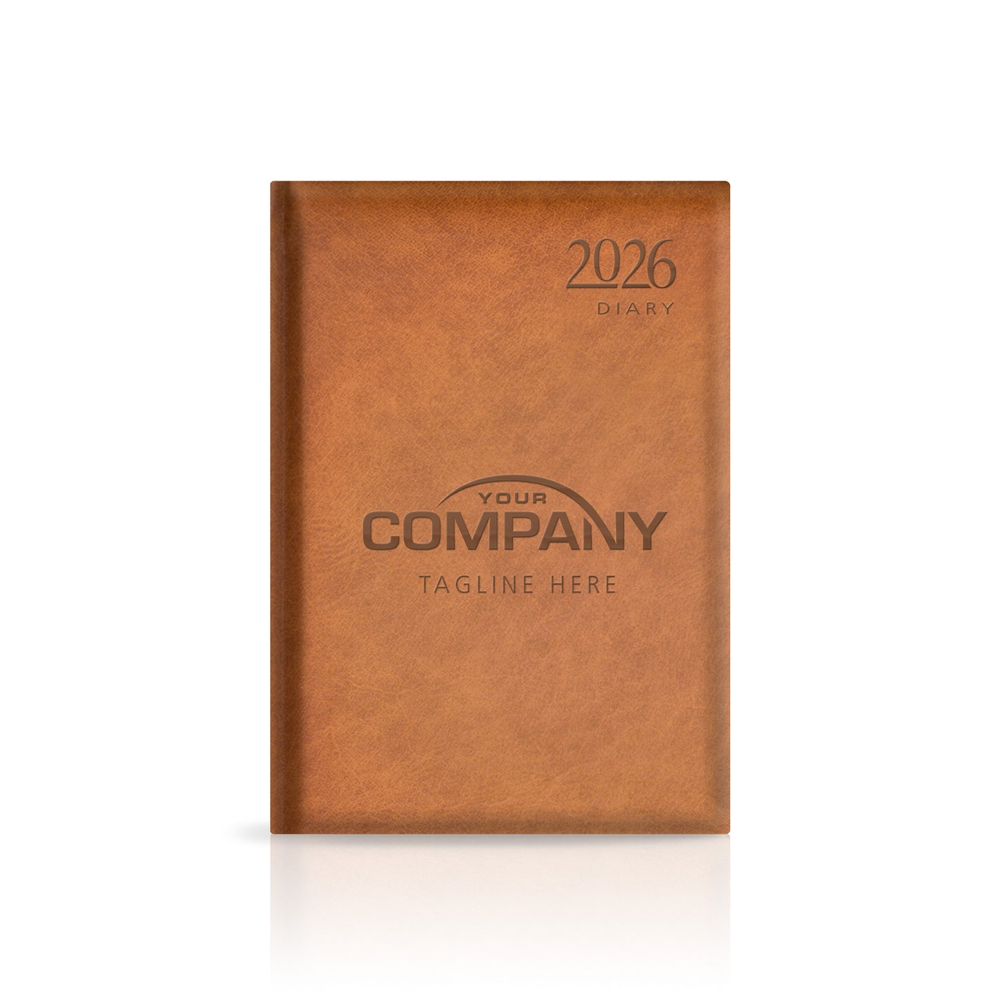 A5 Tuscany Superior 'Soft Touch' Padded Custom Diary
