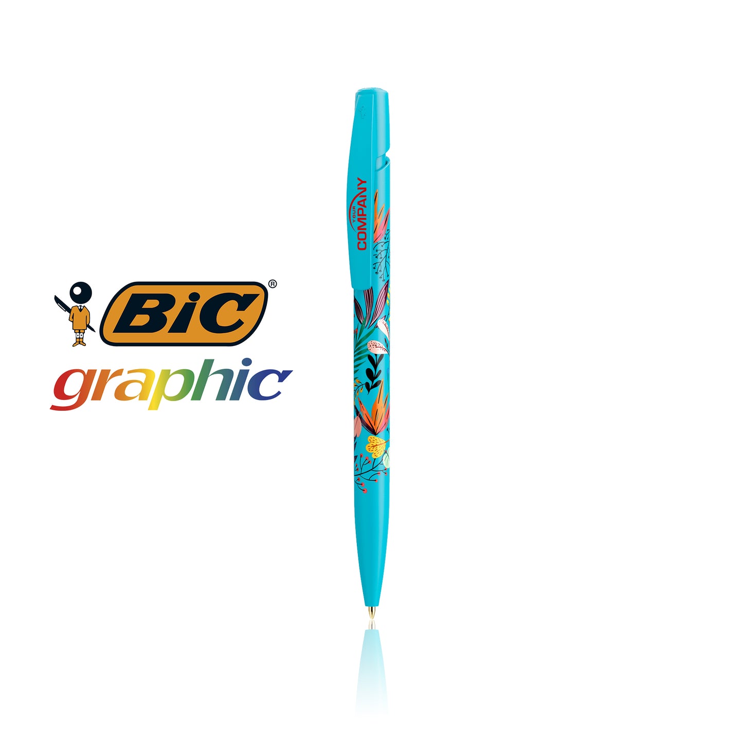 BIC® Media Clic Plastic - Custom Ball Pen
