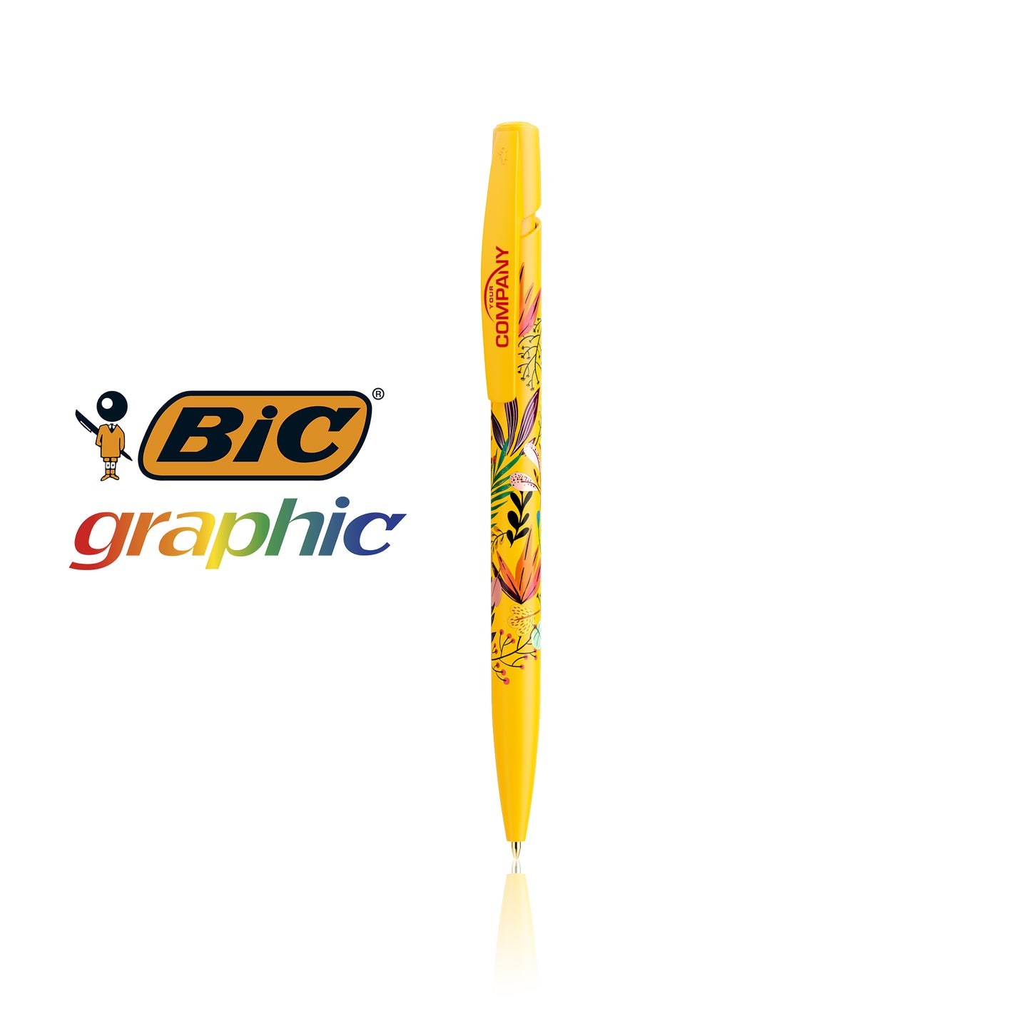 BIC® Media Clic Plastic - Custom Ball Pen