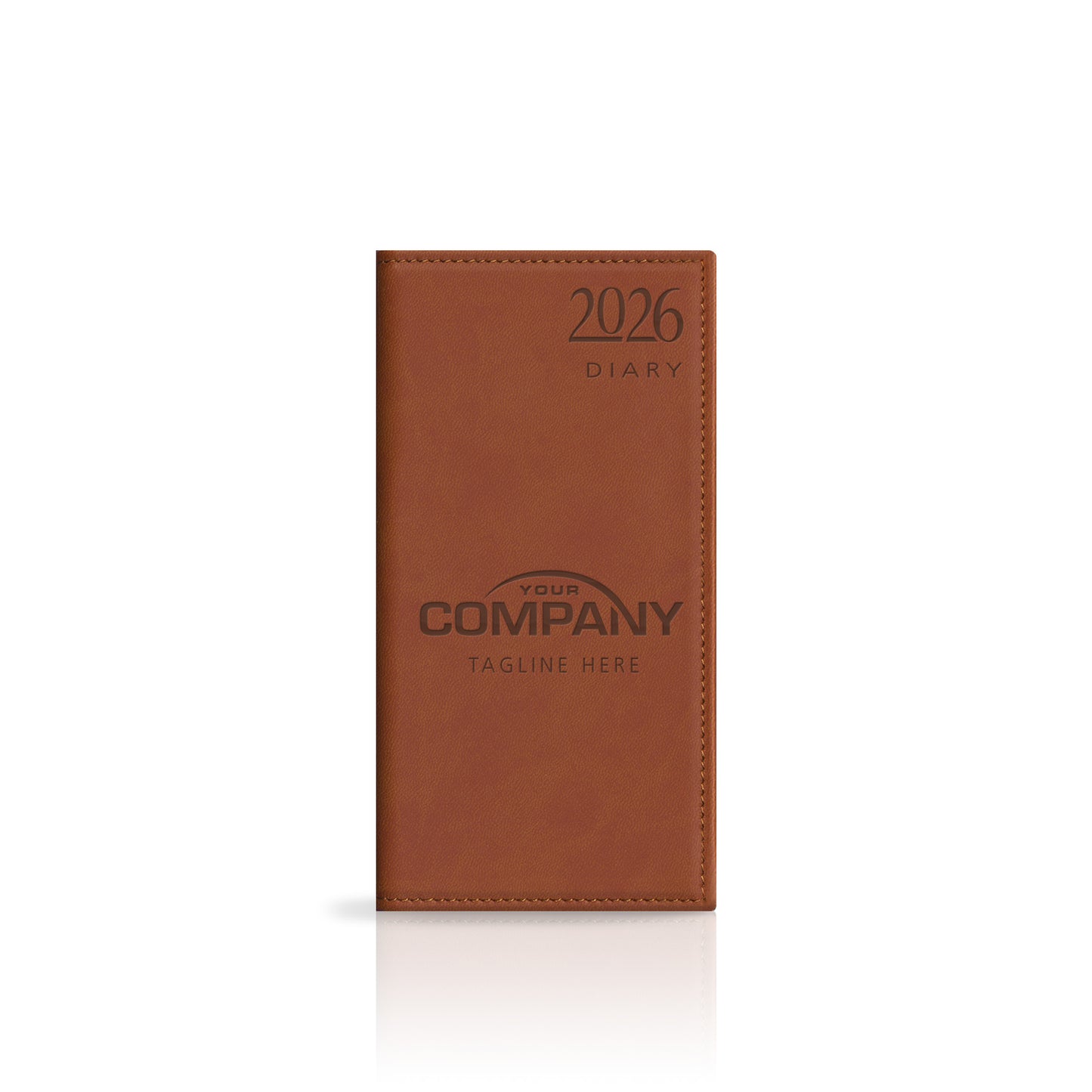 Pocket Monaco Deluxe 'Stitched Edge' Padded Custom Diary