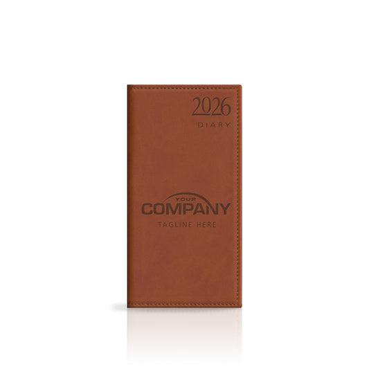 Pocket Monaco Deluxe 'Stitched Edge' Padded Custom Diary