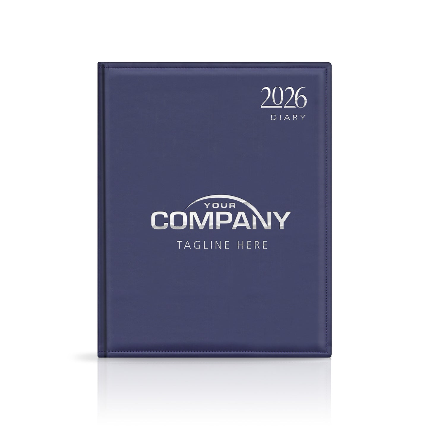 Quarto Monaco Deluxe 'Stitched Edge' Padded Custom Diary
