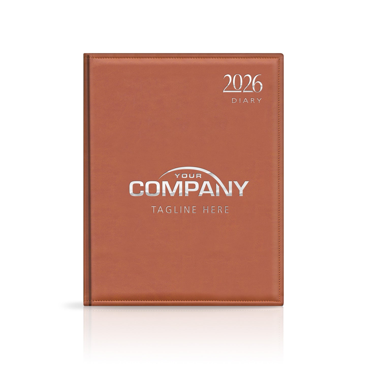 Quarto Monaco Deluxe 'Stitched Edge' Padded Custom Diary