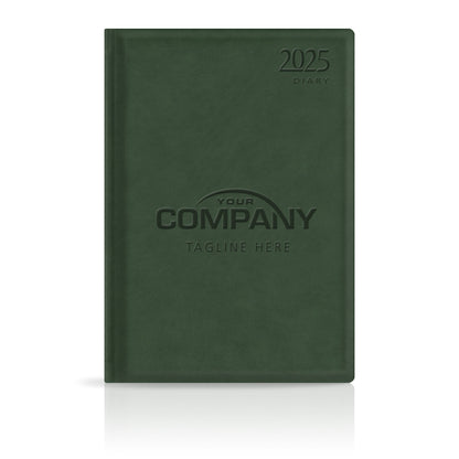 A4 Celusa Deluxe 'Soft Feel' Padded Custom Corporate Diary