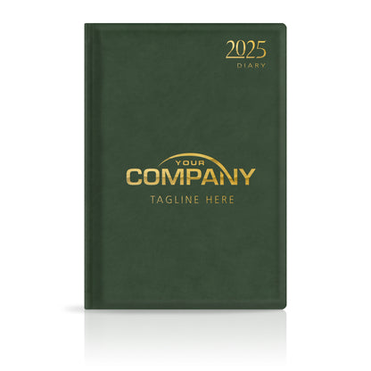 A4 Celusa Deluxe 'Soft Feel' Padded Custom Corporate Diary