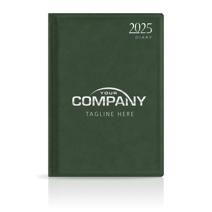 A4 Celusa Deluxe 'Soft Feel' Padded Custom Corporate Diary