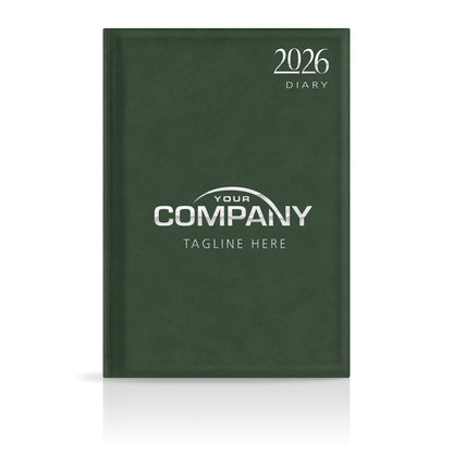 A4 Celusa Deluxe 'Soft Feel' Padded Custom Diary