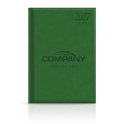 A4 Celusa Deluxe 'Soft Feel' Padded Customised Diary