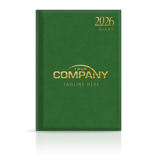 A4 Celusa Deluxe 'Soft Feel' Padded Customised Diary