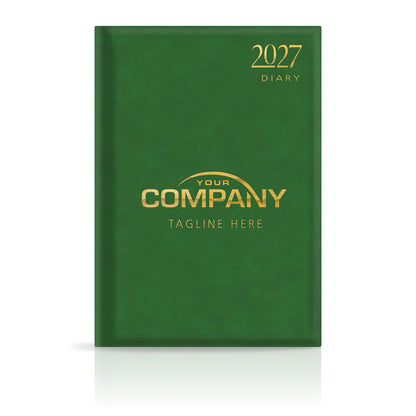 A4 Celusa Deluxe 'Soft Feel' Padded Customised Diary