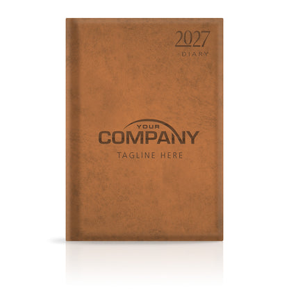 A4 Celusa Deluxe 'Soft Feel' Padded Customised Diary
