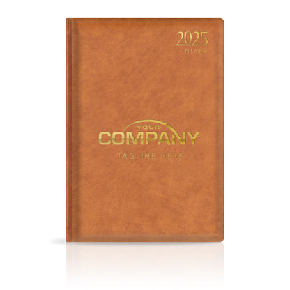 A4 Celusa Deluxe 'Soft Feel' Padded Custom Corporate Diary