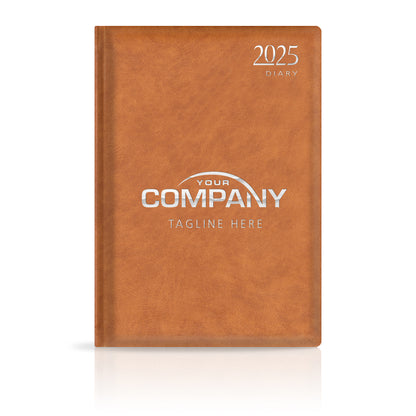 A4 Celusa Deluxe 'Soft Feel' Padded Custom Corporate Diary