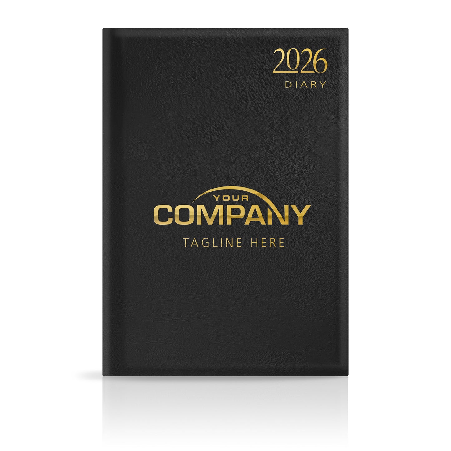 A4 Leatherette Hardback or Padded Customised Diary