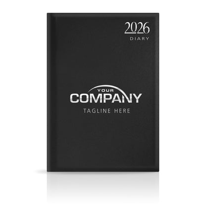 A4 Leatherette Hardback or Padded Customised Diary