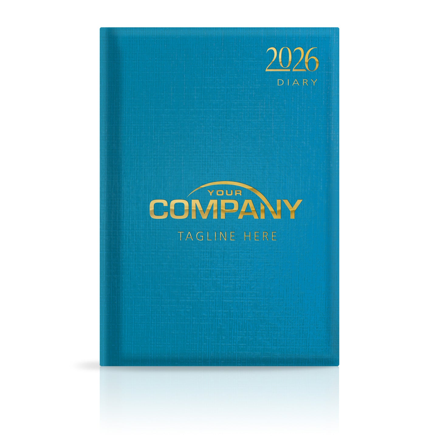 A4 Leatherette Hardback or Padded Customised Diary