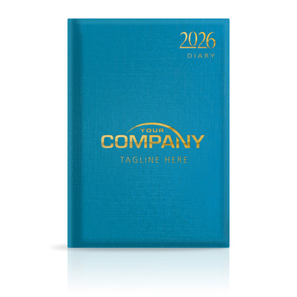 A4 Leatherette Hardback or Padded Customised Diary