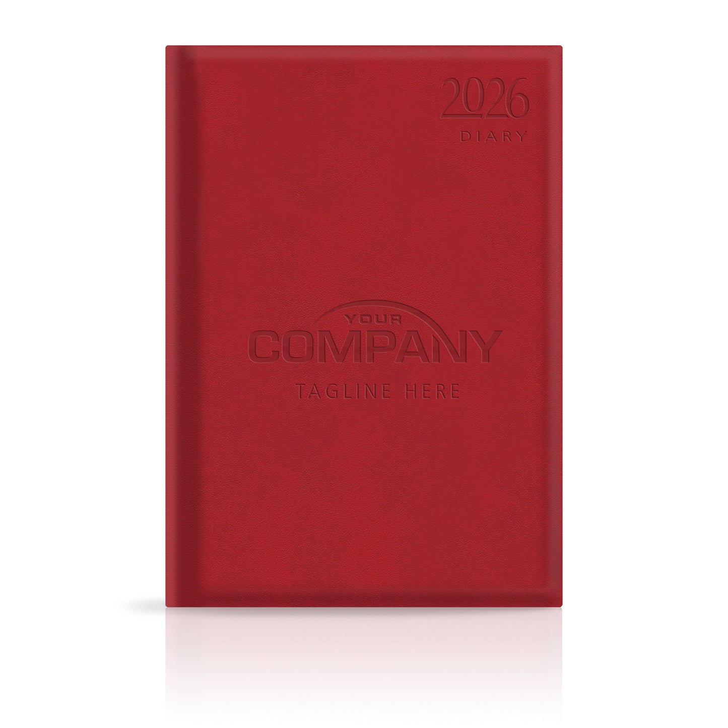 A4 Leatherette Hardback or Padded Customised Diary