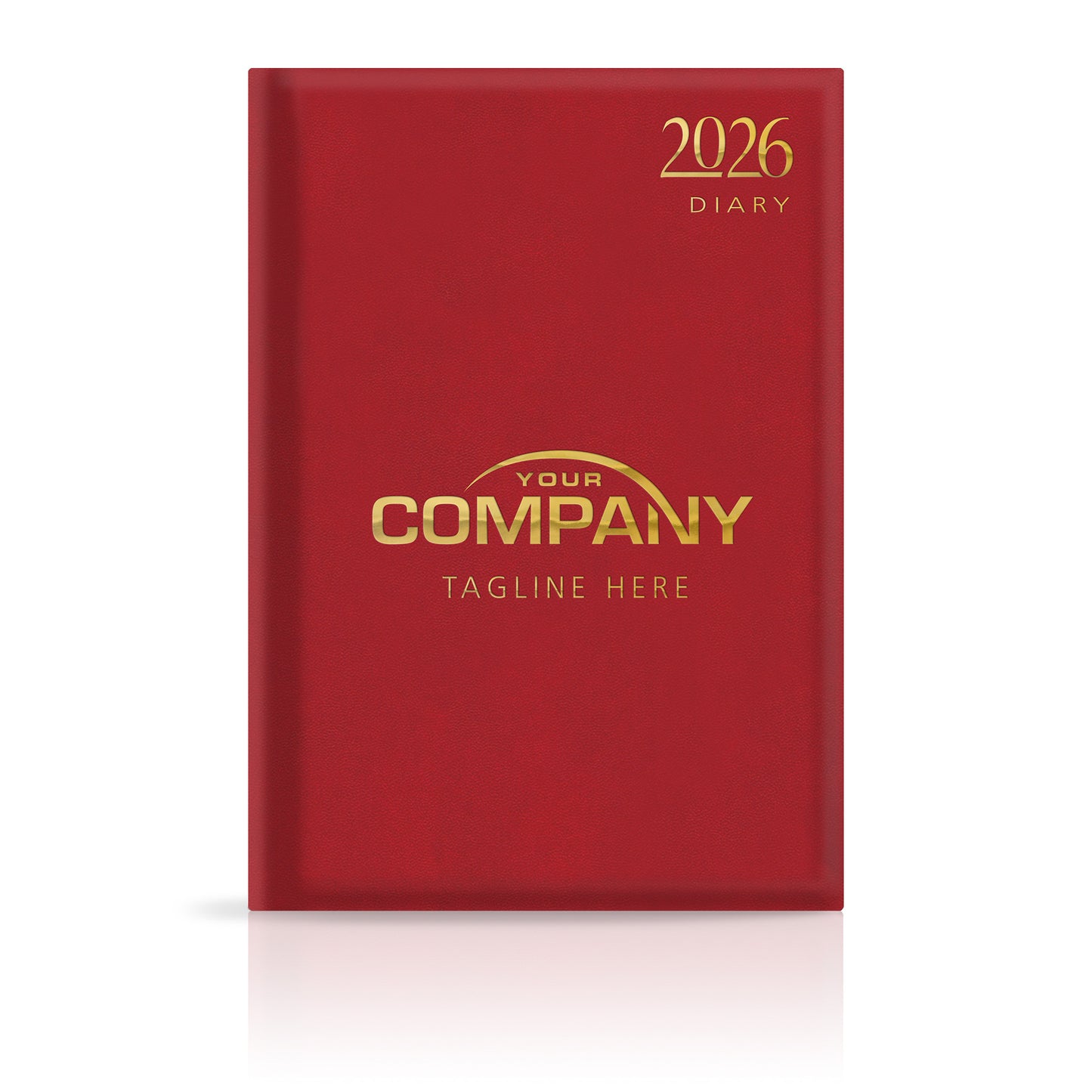 A4 Leatherette Hardback or Padded Customised Diary