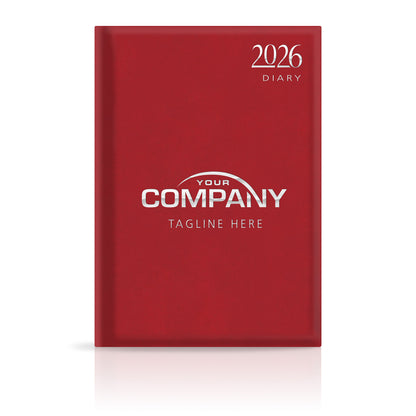A4 Leatherette Hardback or Padded Customised Diary